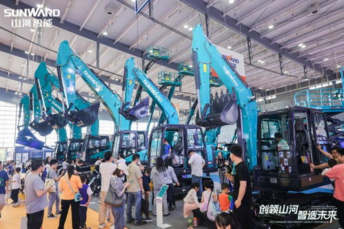 山河智能闪耀2023长沙国际工程机械展，智能化电动化产品引领行业新潮
